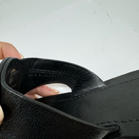 Tory Burch Black Leather Sandals - Picture 10 of 13